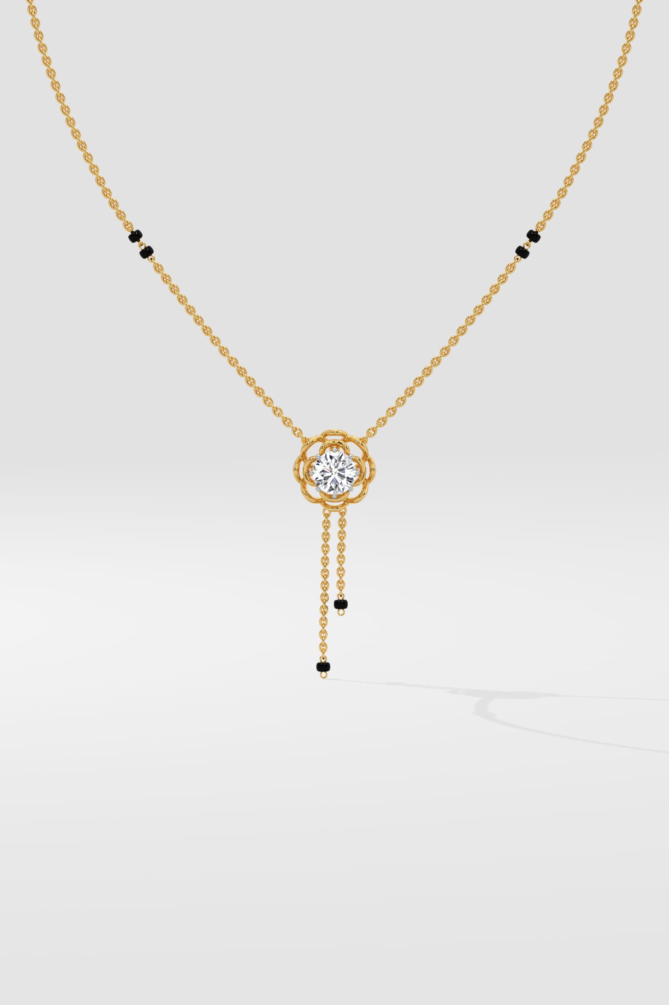 1 Ct Florette Mangalsutra - House of Quadri