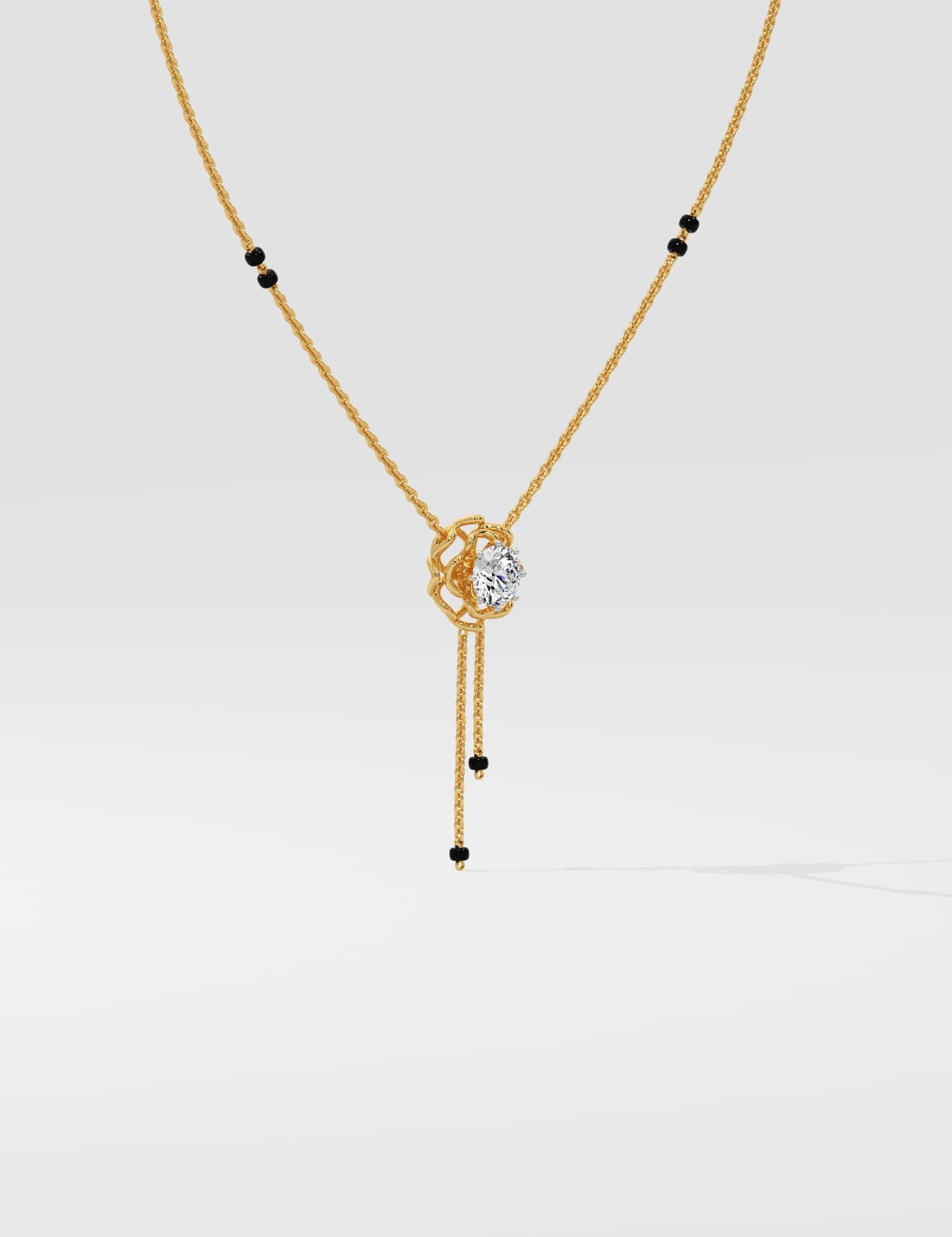 1 Ct Florette Mangalsutra - House of Quadri