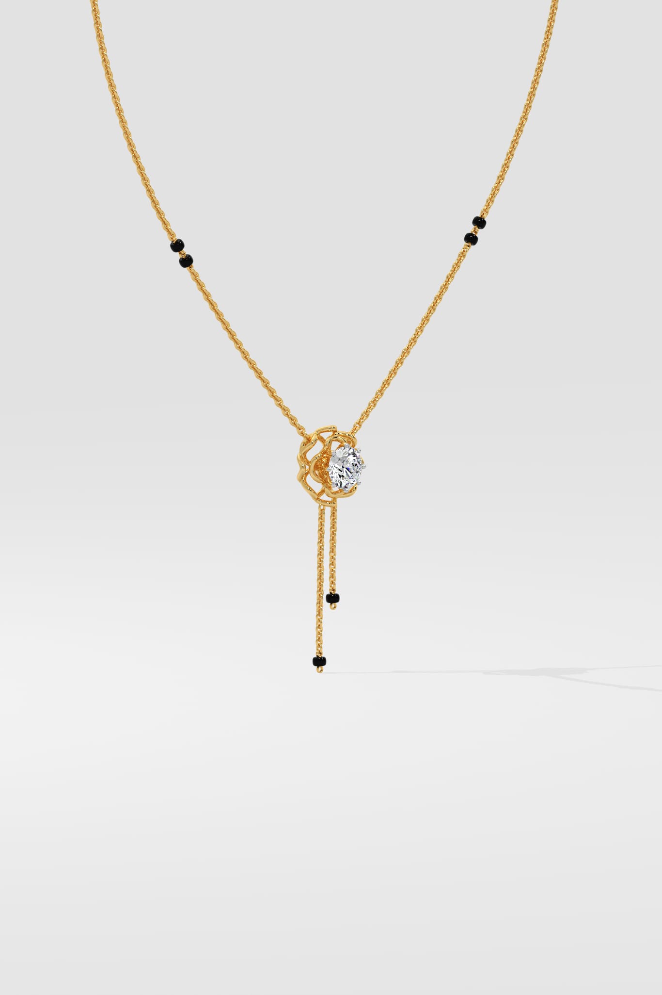 1 Ct Florette Mangalsutra - House of Quadri