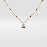 0.75 Ct Pear Aura Mangalsutra - House of Quadri