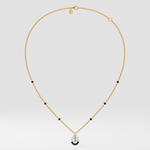 0.75 Ct Pear Aura Mangalsutra - House of Quadri