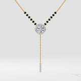 0.75 Ct Noemi Halo Mangalsutra