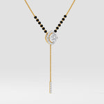 0.75 Ct Noemi Halo Mangalsutra - House of Quadri
