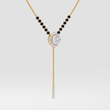 0.75 Ct Noemi Halo Mangalsutra