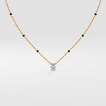 1 Ct Oval Mangalsutra - House of Quadri