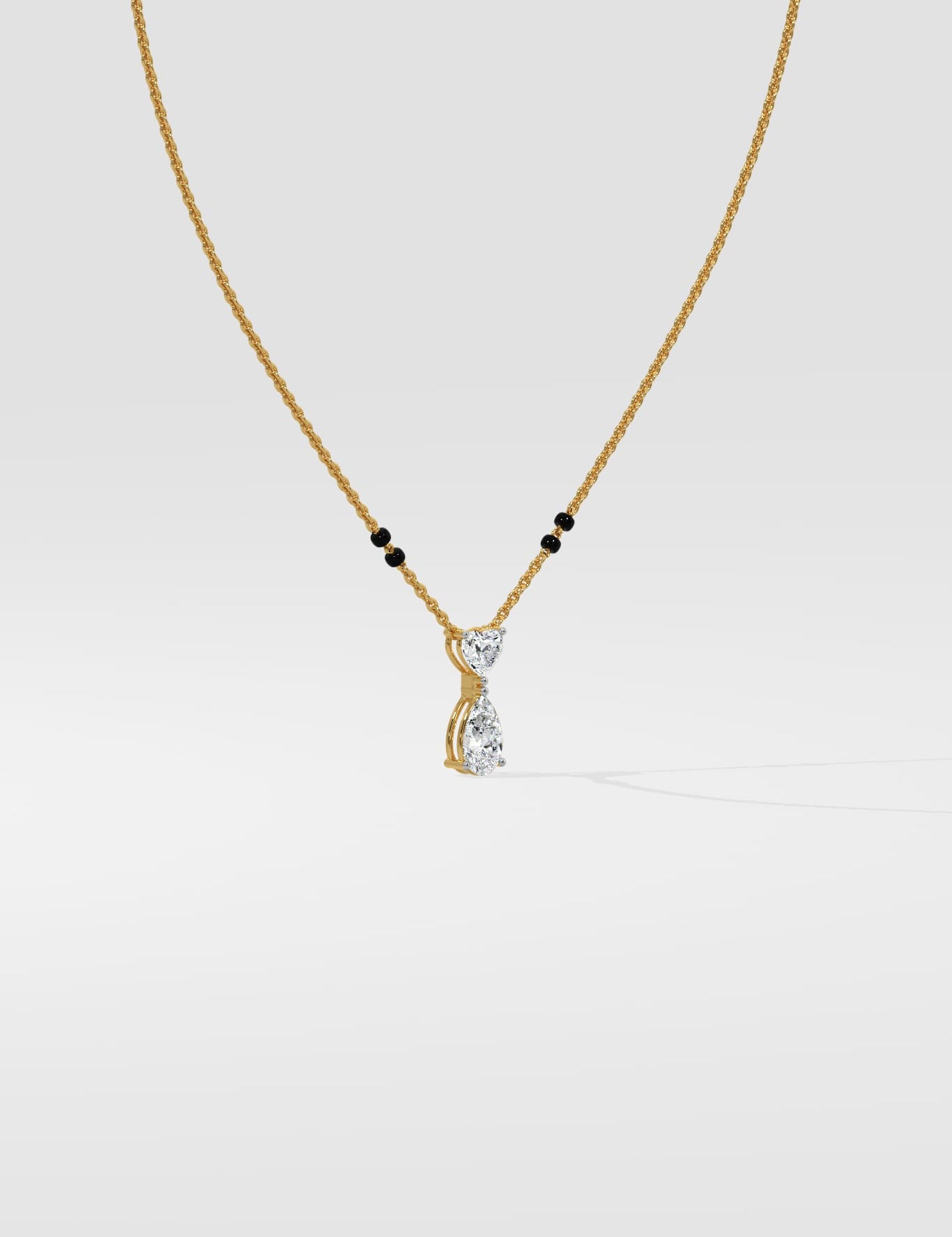 Amour Drop Mangalsutra - House of Quadri
