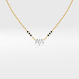 Five-stone Marquise Mangalsutra