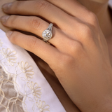 1 ct Majestic Halo Diamond Ring