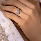 1 ct Majestic Halo Diamond Ring