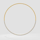 0.10 Ct Tennis Necklace