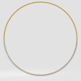 0.10 Ct Tennis Necklace