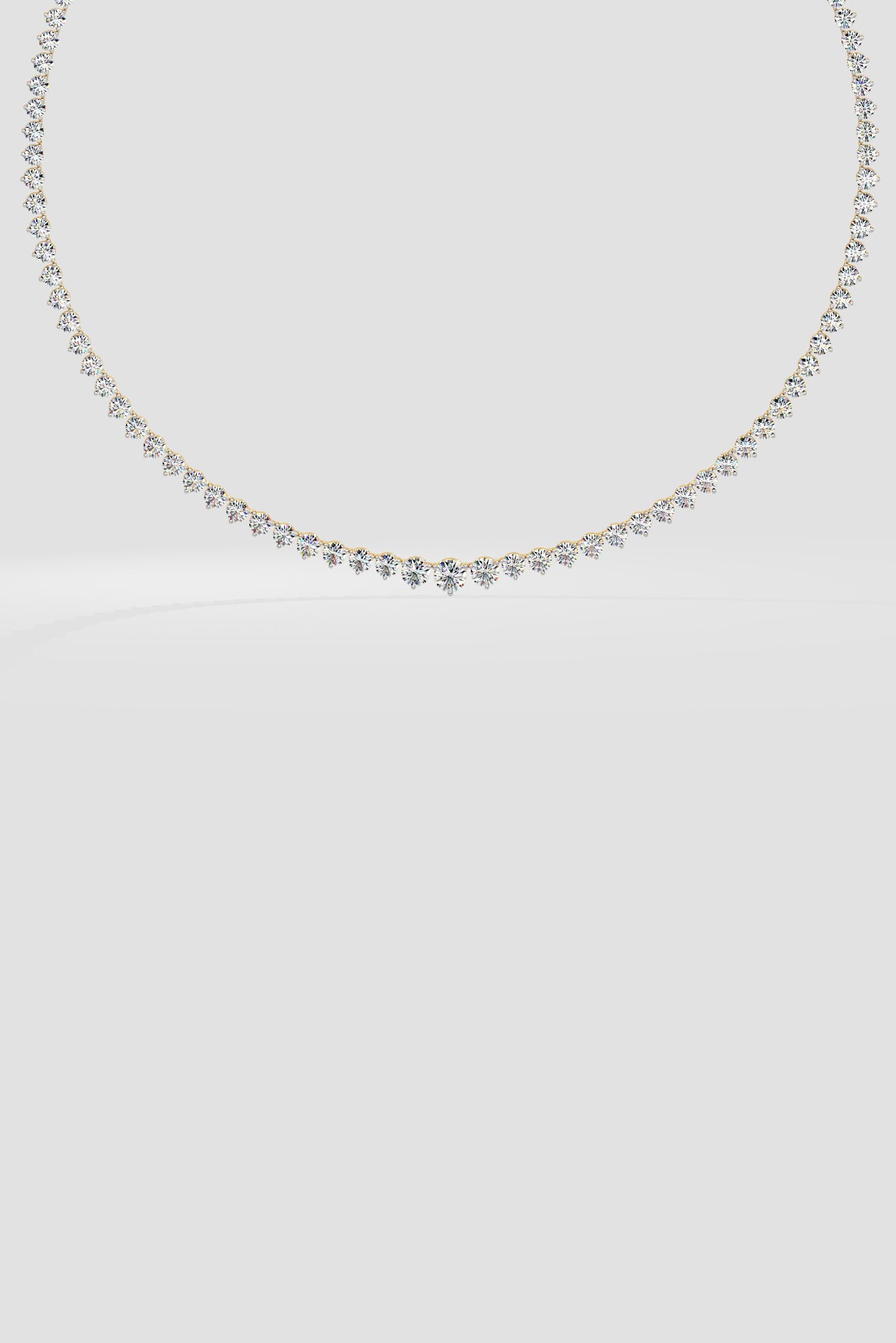 Graduation Diamond Necklace