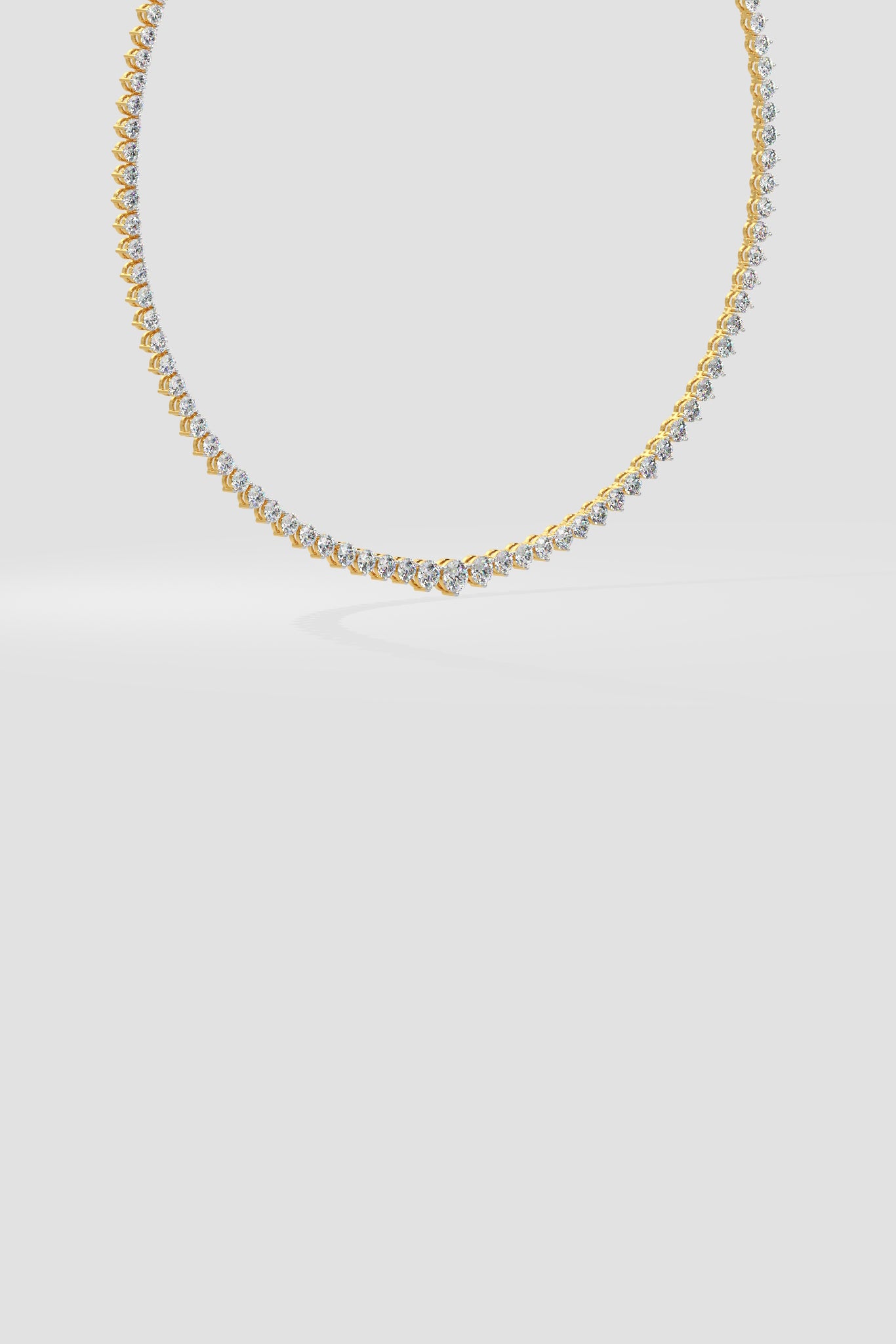 Graduation Diamond Necklace