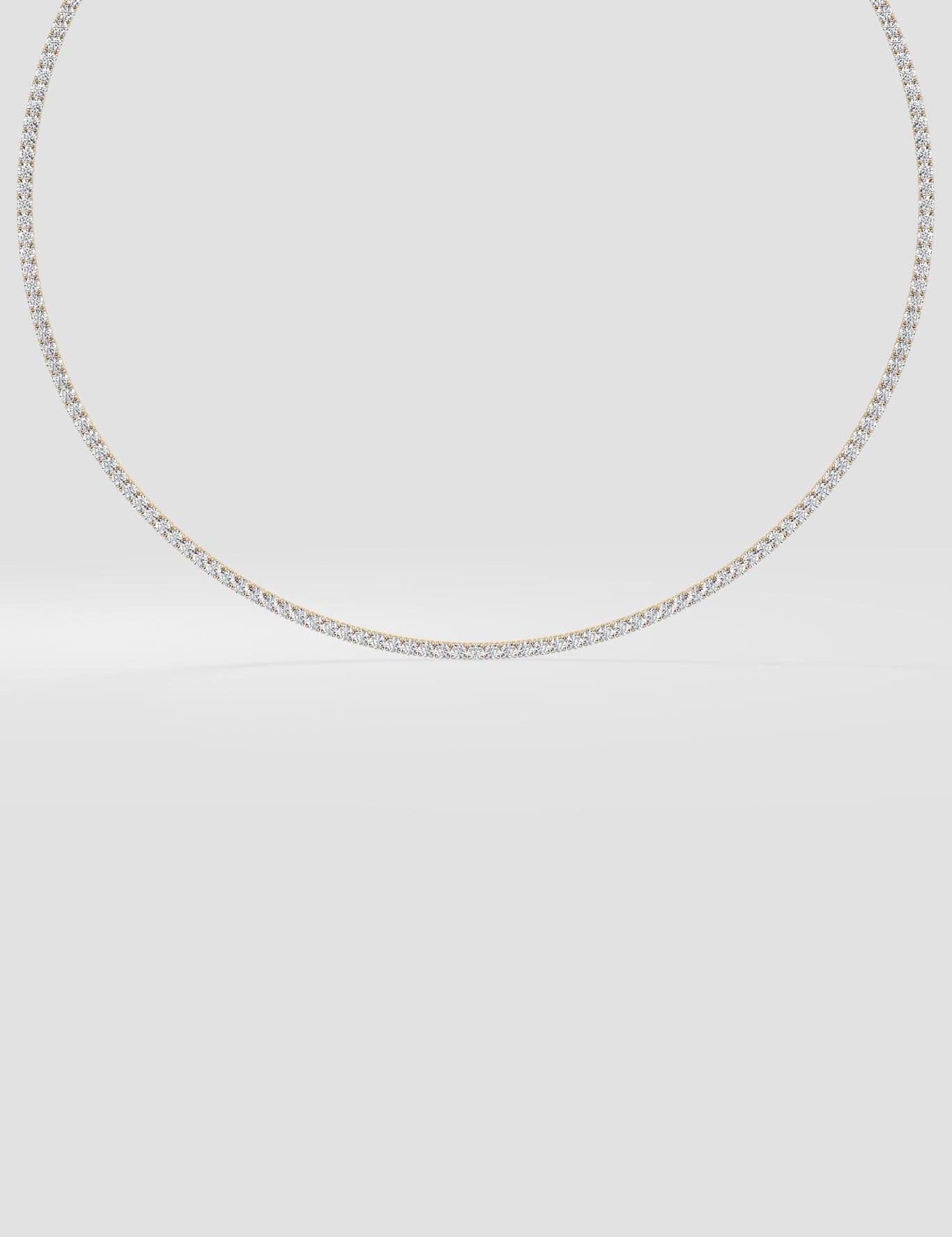 0.03 Ct Infinity Tennis Necklace - House of Quadri
