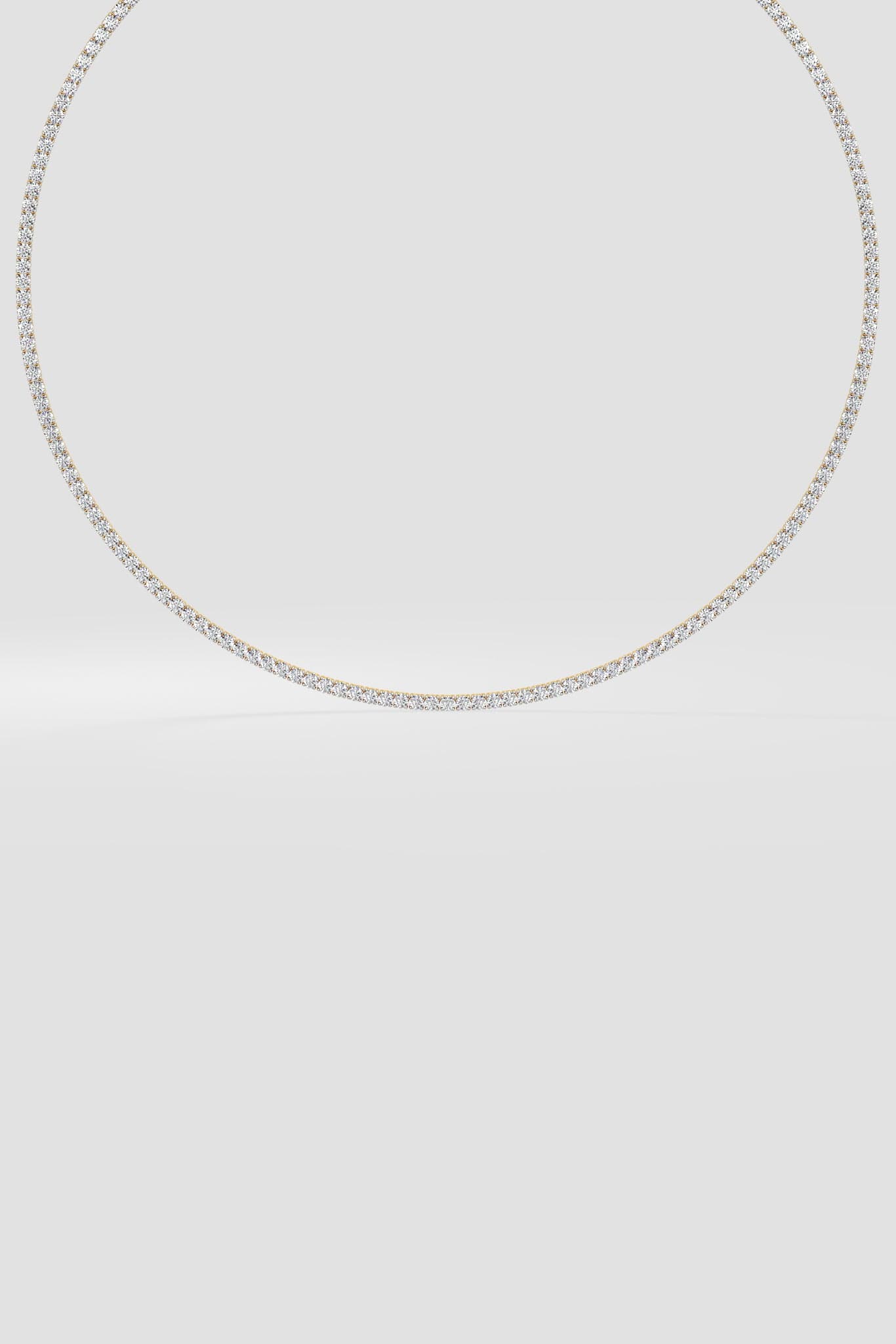 0.03 Ct Infinity Tennis Necklace - House of Quadri