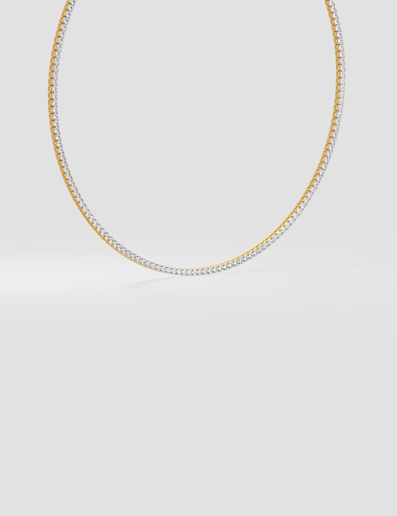 0.03 Ct Infinity Tennis Necklace - House of Quadri