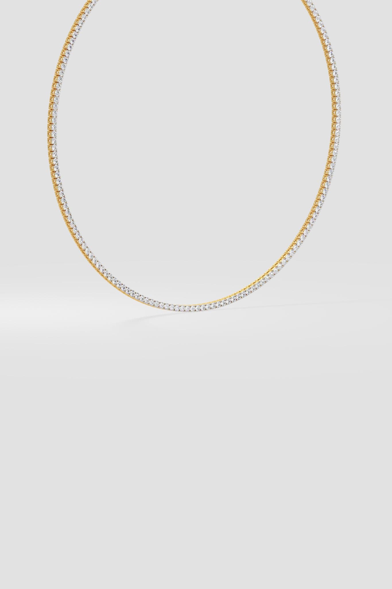 0.03 Ct Infinity Tennis Necklace - House of Quadri