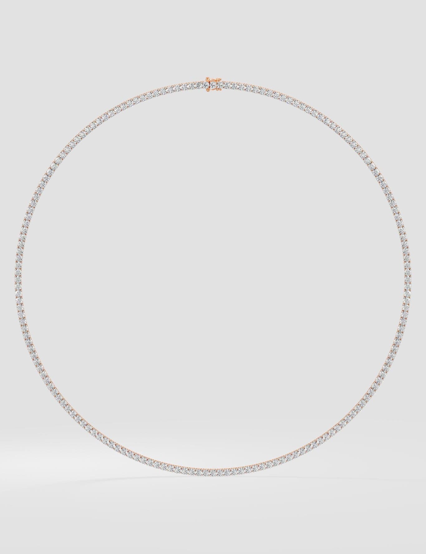 0.03 Ct Infinity Tennis Necklace - House of Quadri