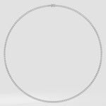0.03 Ct Infinity Tennis Necklace - House of Quadri