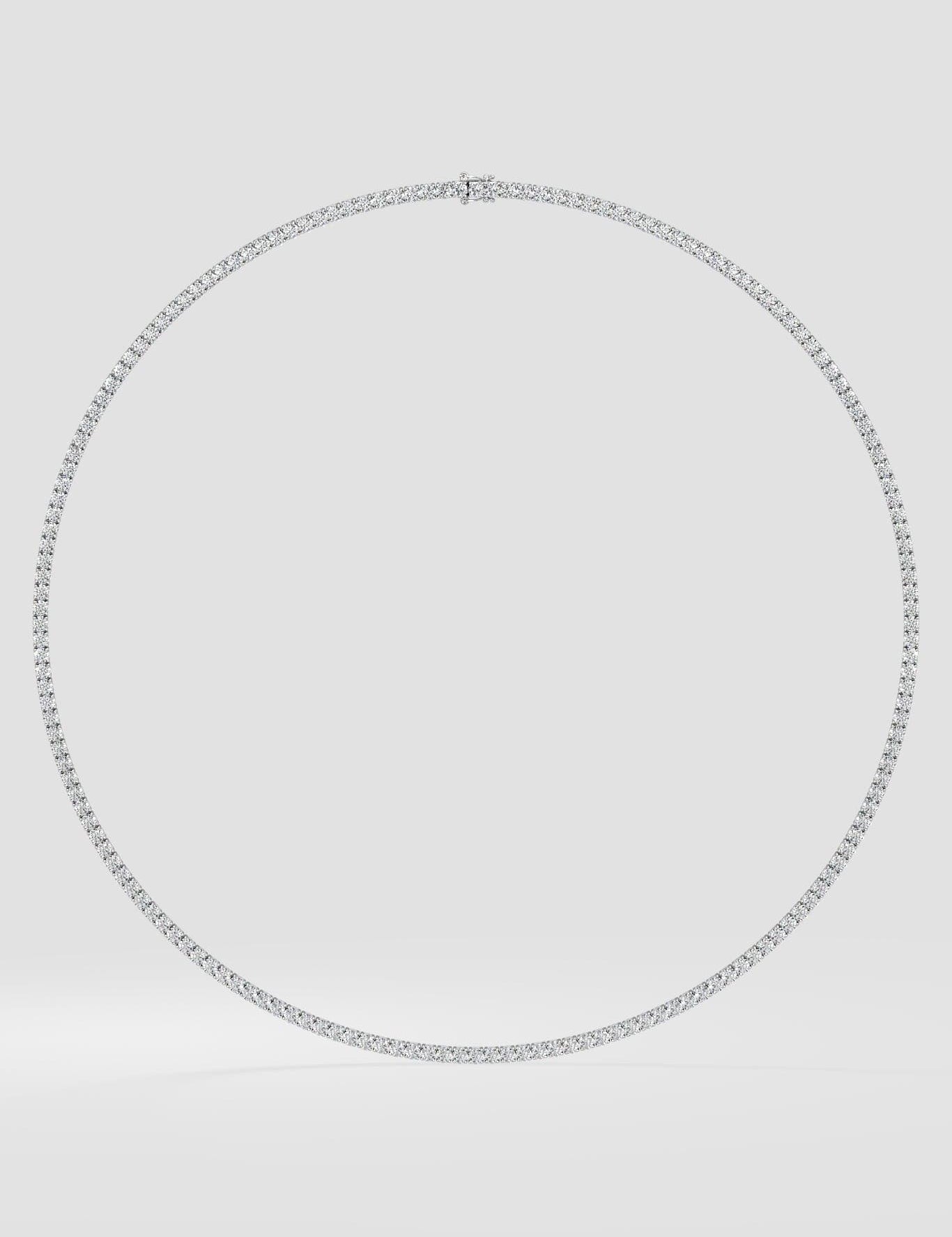0.03 Ct Infinity Tennis Necklace - House of Quadri