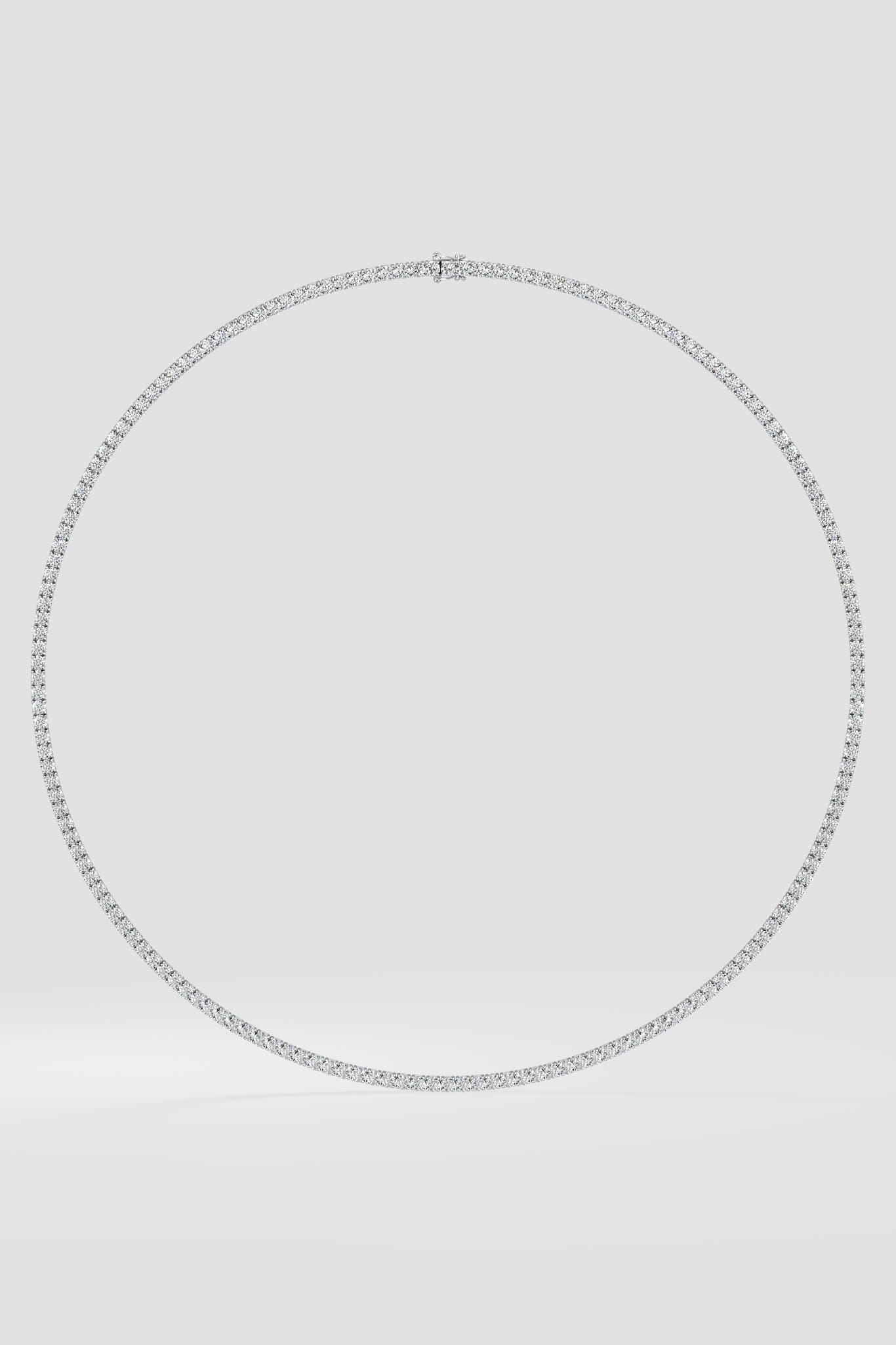 0.03 Ct Infinity Tennis Necklace - House of Quadri