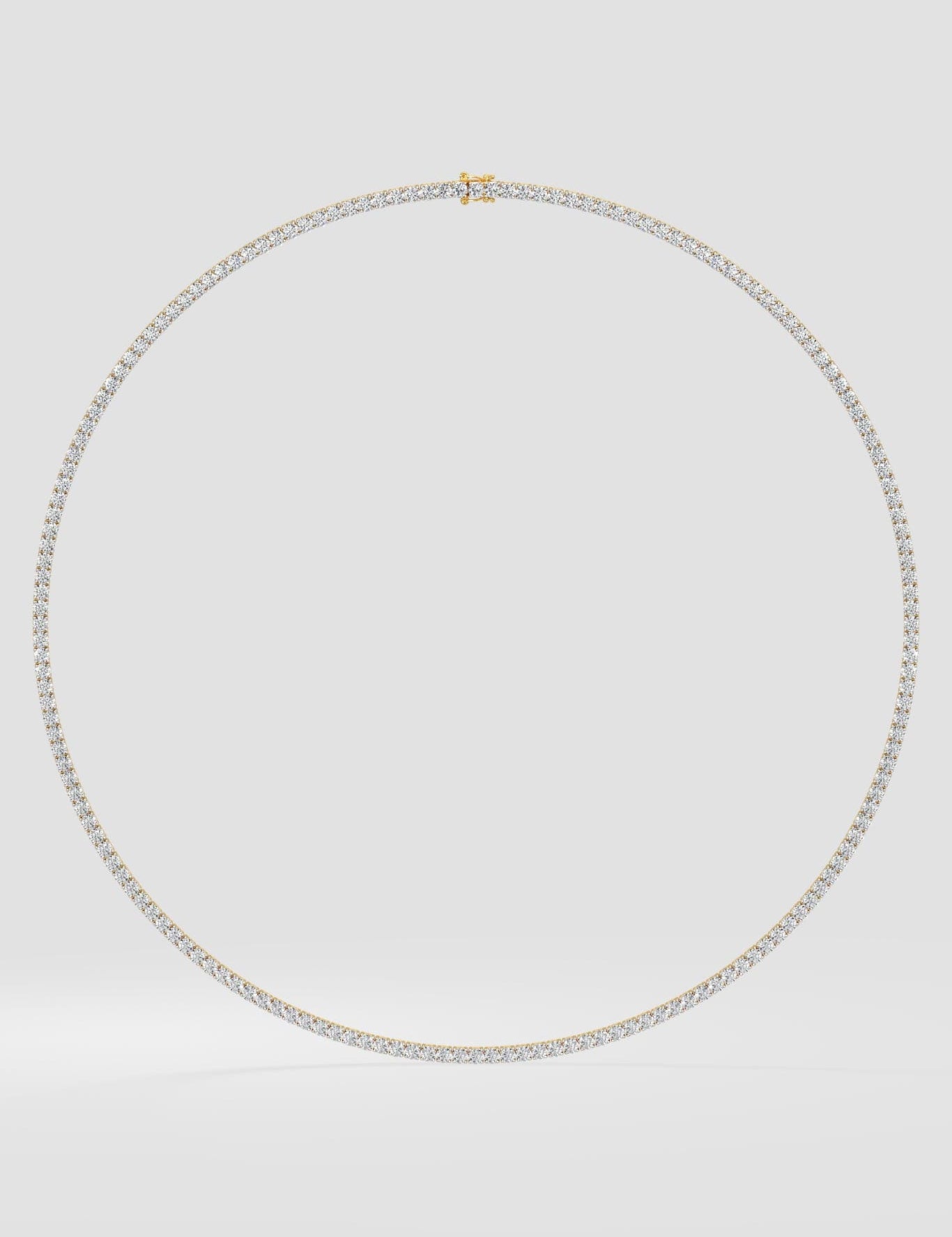 0.03 Ct Infinity Tennis Necklace - House of Quadri