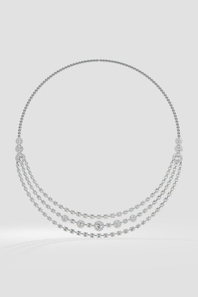 Trinity Halo Necklace