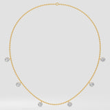 Orb Bezel Necklace