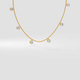 Orb Bezel Necklace