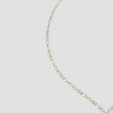 Cascade Pear Tennis Necklace