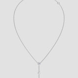 1 Ct Pearline Lariat Necklace - House of Quadri