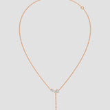 Toi-et-Moi Drop Necklace - House of Quadri