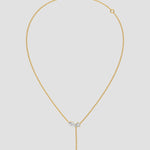 Toi-et-Moi Drop Necklace - House of Quadri