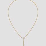 Toi-et-Moi Drop Necklace - House of Quadri