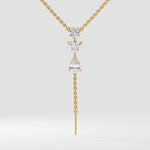 Trinity Drop Necklace - House of Quadri