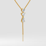 Trinity Drop Necklace - House of Quadri