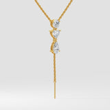 Trinity Drop Necklace - House of Quadri