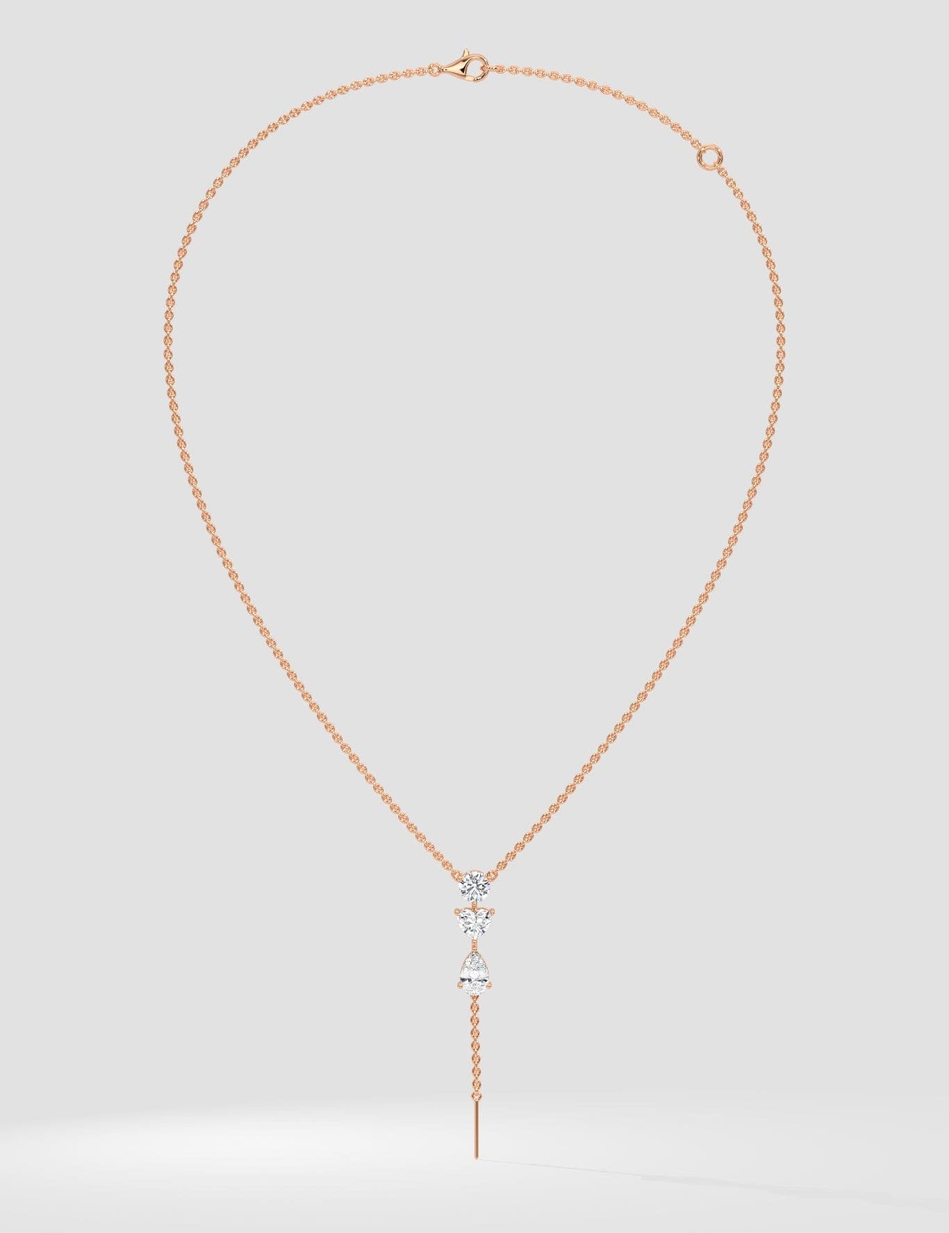 Trinity Drop Necklace - House of Quadri