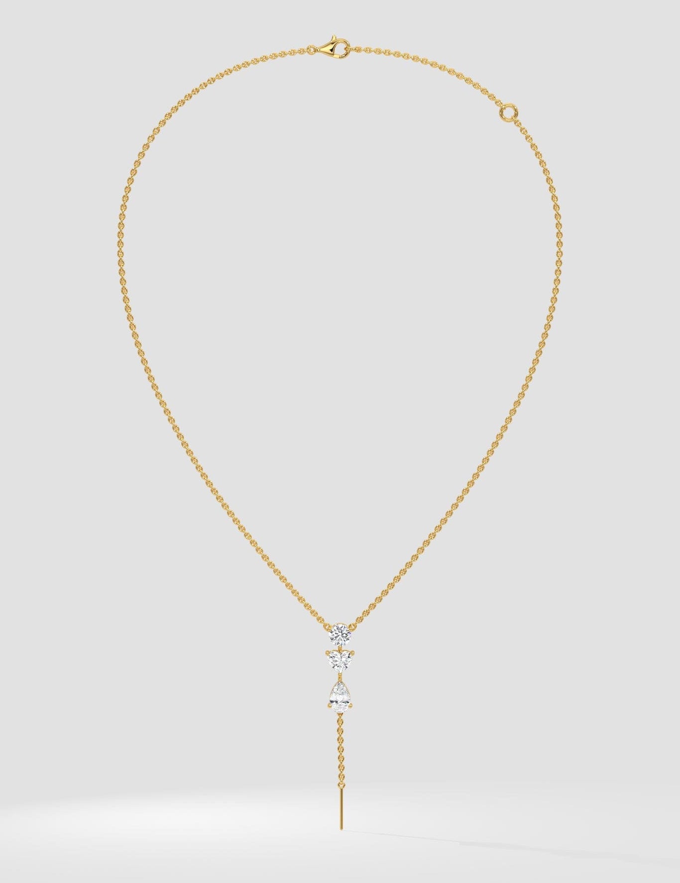Trinity Drop Necklace - House of Quadri