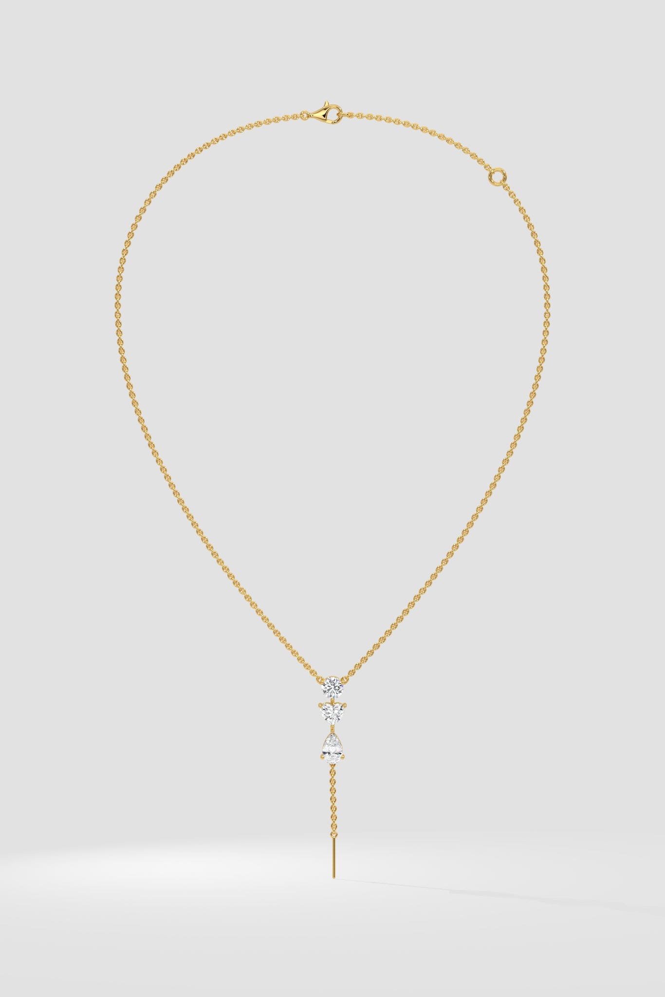 Trinity Drop Necklace - House of Quadri