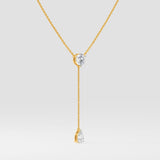 1.50 Ct Ivor Lariat Necklace - House of Quadri