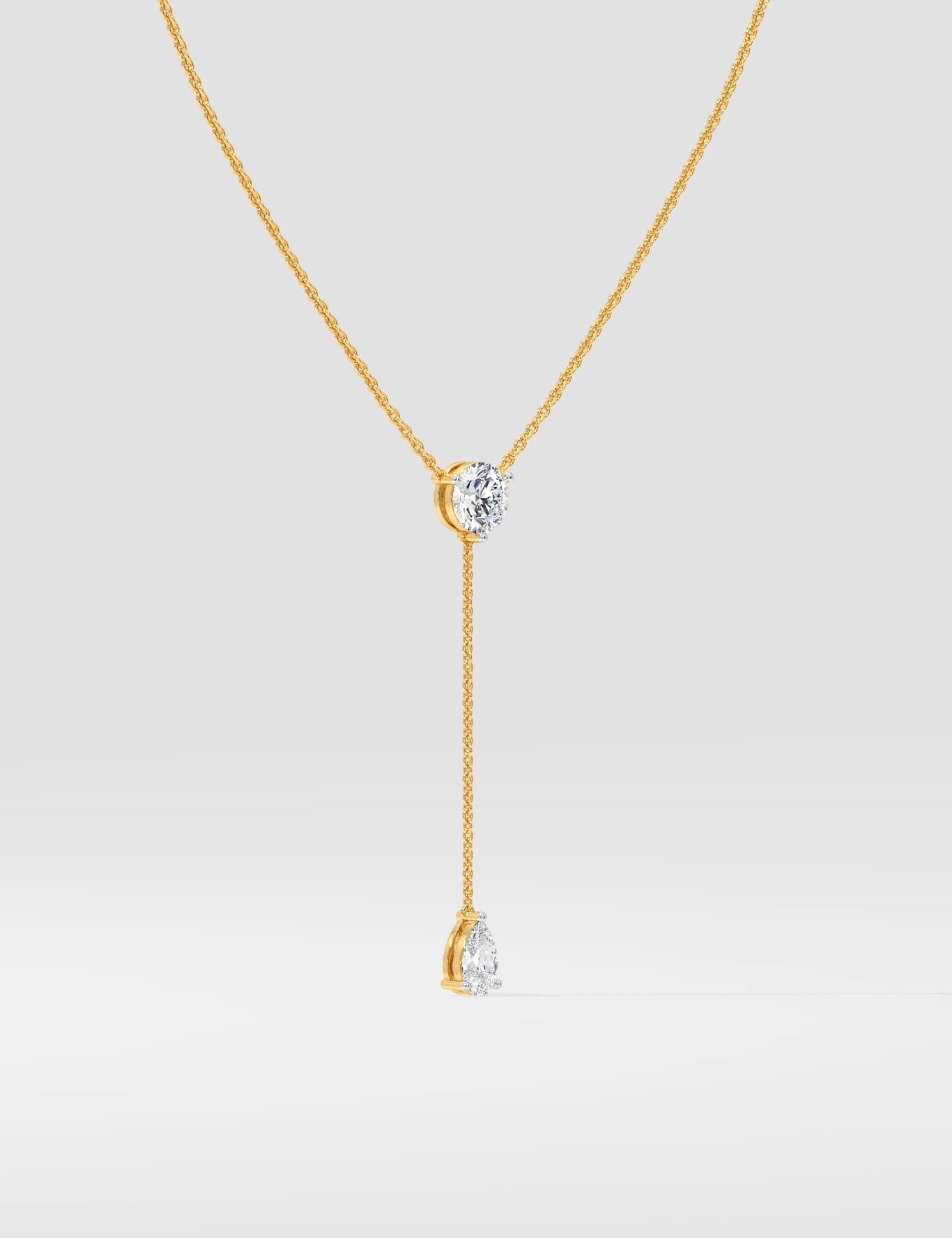 1.50 Ct Ivor Lariat Necklace - House of Quadri