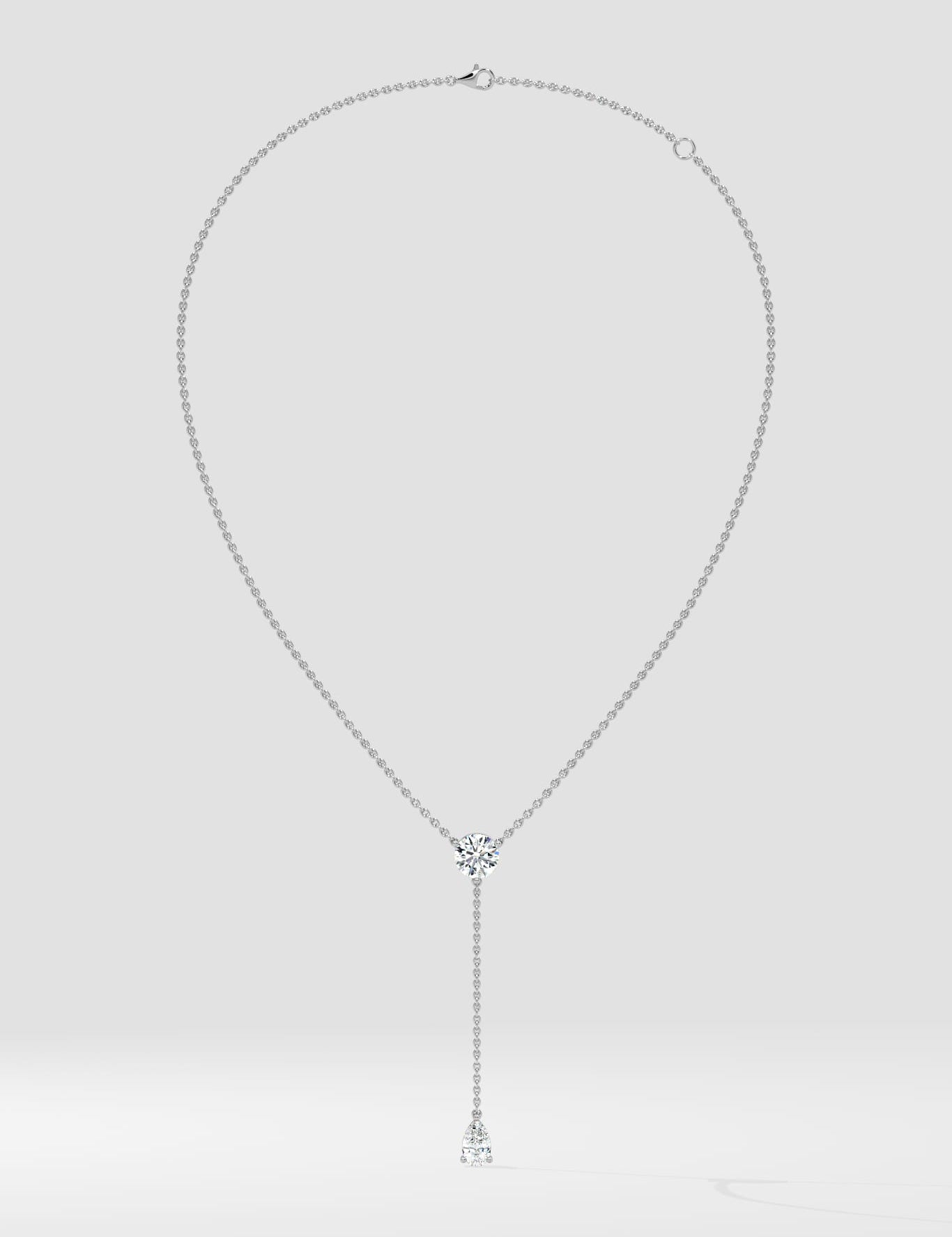 1.50 Ct Ivor Lariat Necklace - House of Quadri