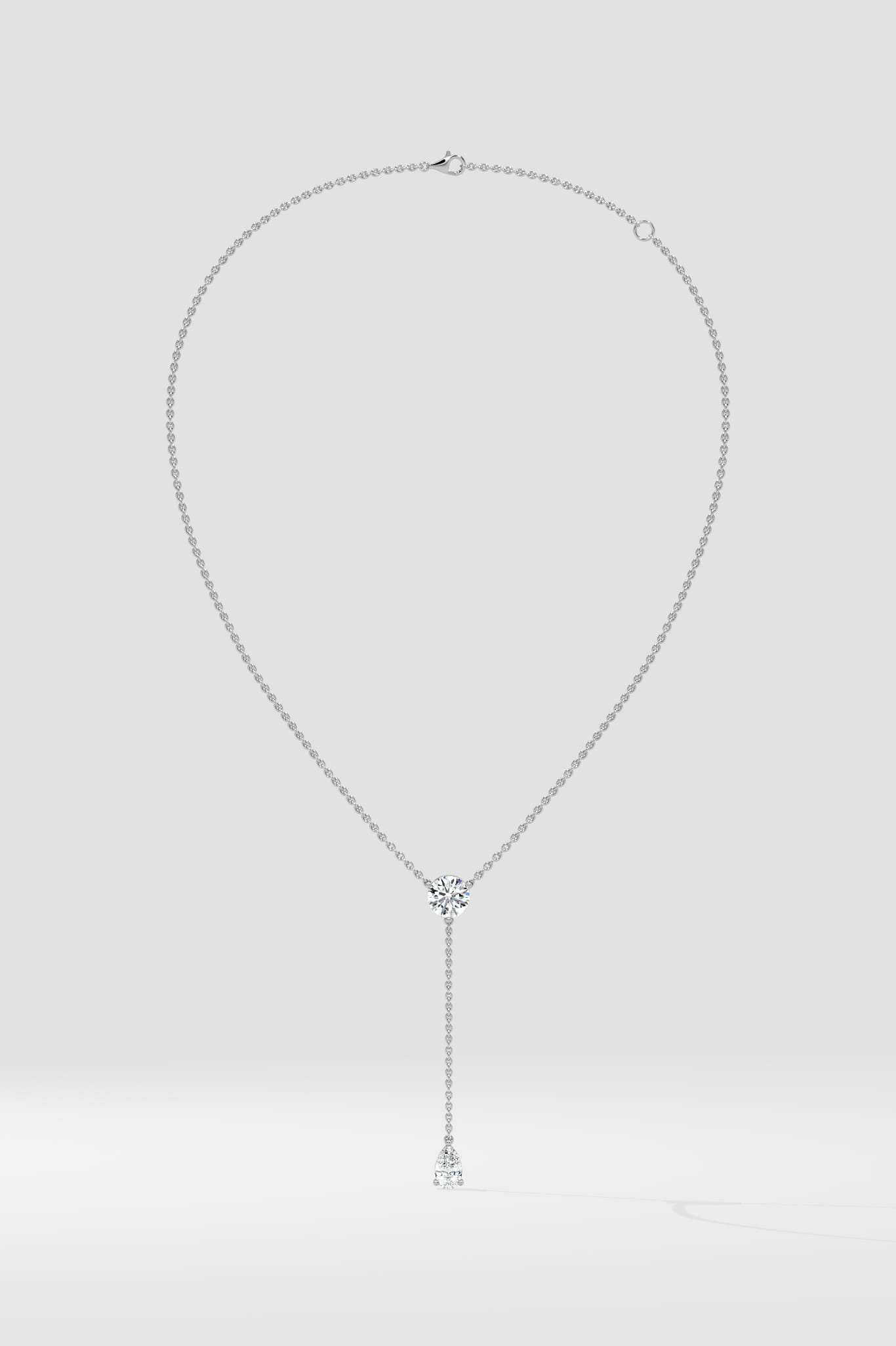 1.50 Ct Ivor Lariat Necklace - House of Quadri