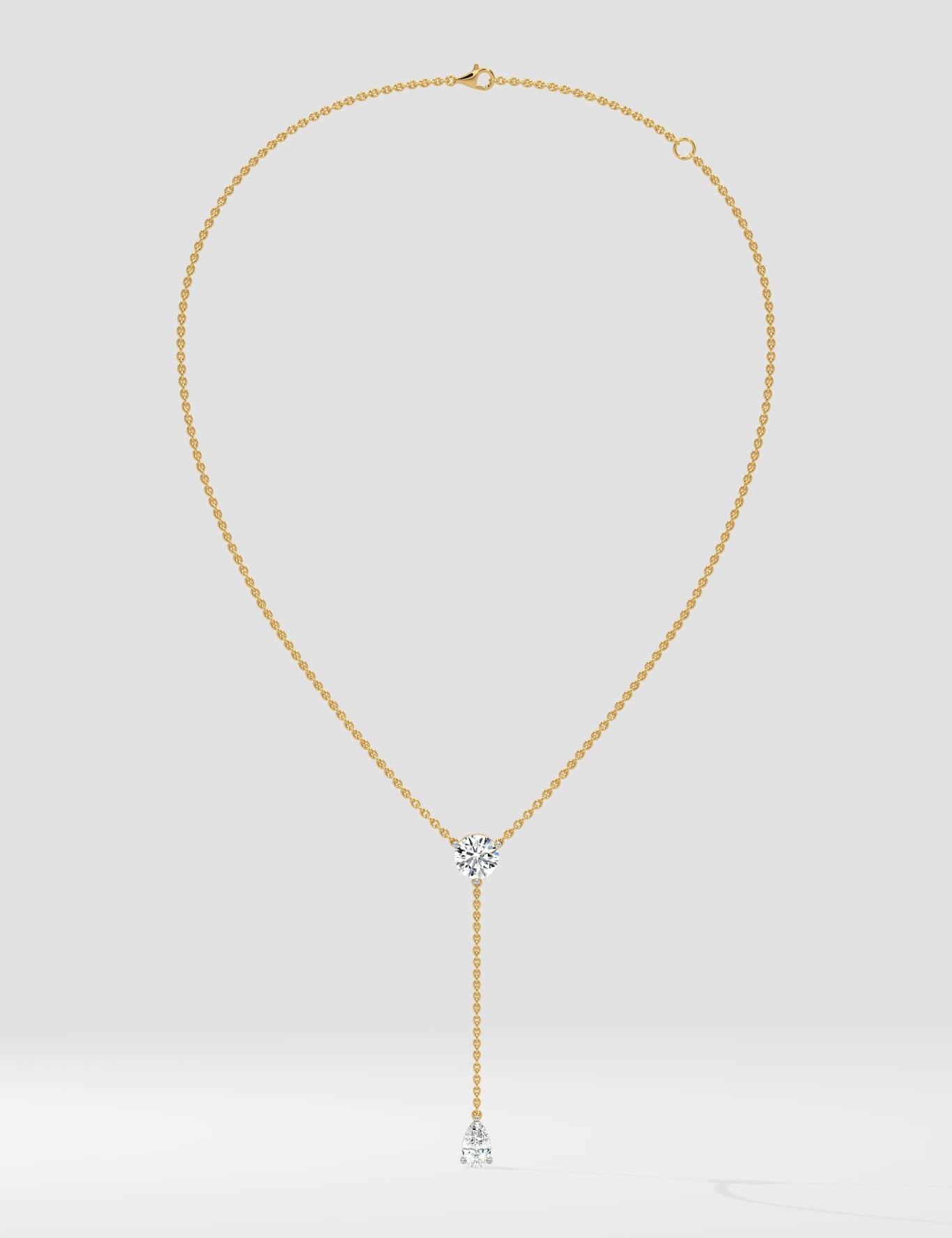 1.50 Ct Ivor Lariat Necklace - House of Quadri