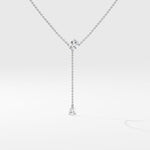 1 Ct Lumé Lariat Necklace - House of Quadri