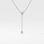 1 Ct Lumé Lariat Necklace - House of Quadri