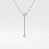 1 Ct Lumé Lariat Necklace - House of Quadri