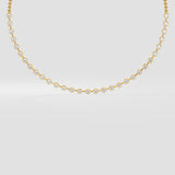 Celestine Half Eternity Necklace