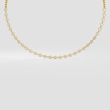 Celestine Half Eternity Necklace